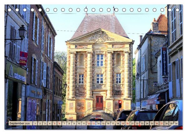 Produktbild: Frankreichs Nordosten - Montm&eacute;dy, Sedan, Charleville-M&eacute;zi&egrave;res (Tischkalender 2026 DIN A5 quer), CALVENDO Monatskalender