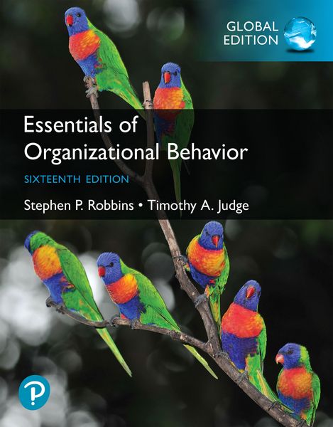 Produktbild: Essentials of Organizational Behavior, Global Edition