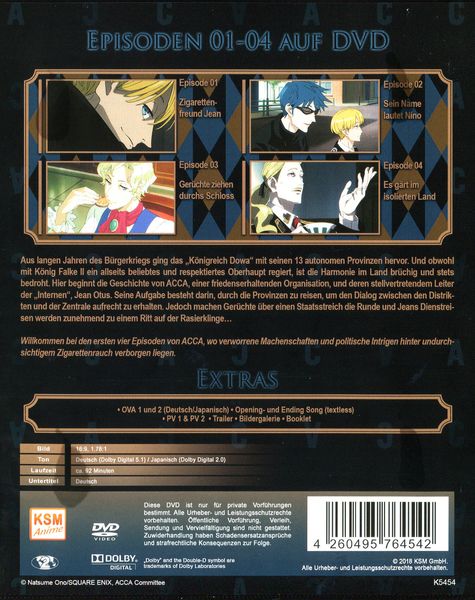 Produktbild: ACCA: 13 Territory Inspection Dept. - Volume 1: Episode 01-04