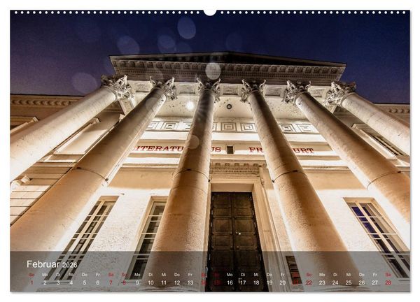 Produktbild: Frankfurt city view (Wandkalender 2026 DIN A2 quer), CALVENDO Monatskalender