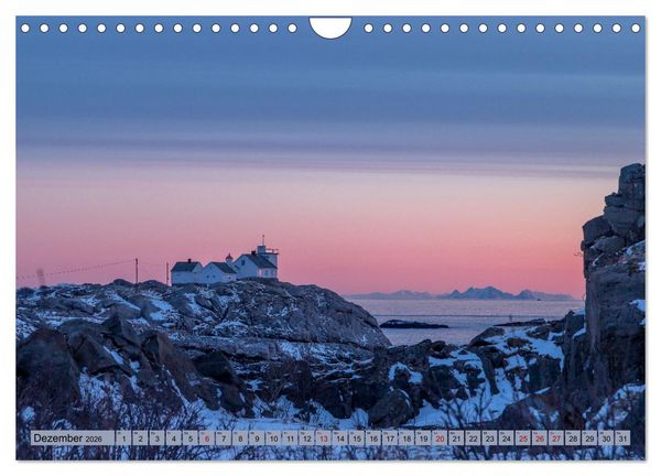 Produktbild: Lofoten ...ein Wintertraum (Wandkalender 2026 DIN A4 quer), CALVENDO Monatskalender