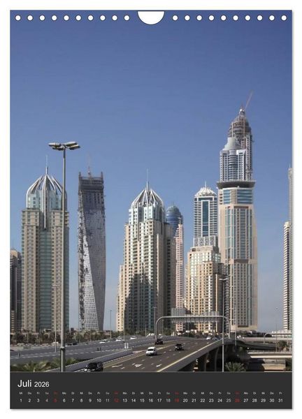 Produktbild: Dubai (Wandkalender 2026 DIN A4 hoch), CALVENDO Monatskalender