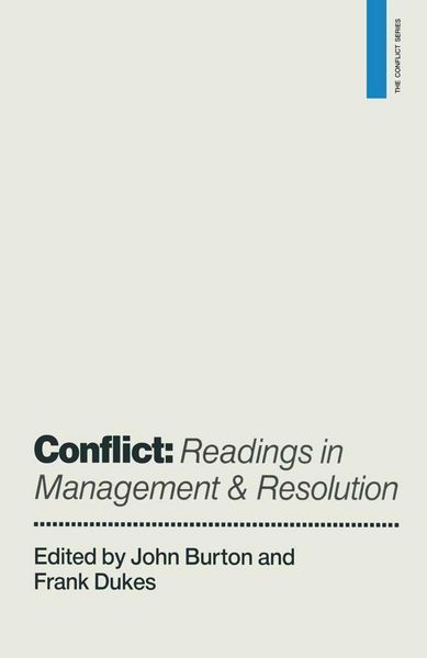 Produktbild: Conflict: Readings in Management and Resolution