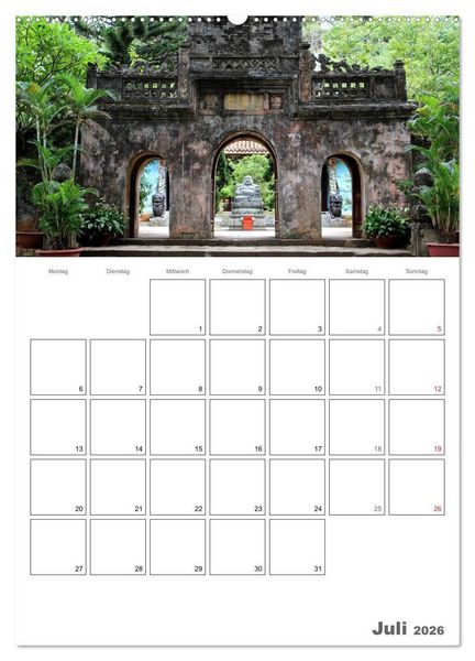 Produktbild: Vietnam 2026 Land der Kontraste (Wandkalender 2026 DIN A2 hoch), CALVENDO Monatskalender