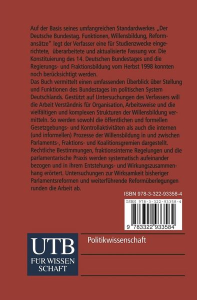 Produktbild: Der Deutsche Bundestag
