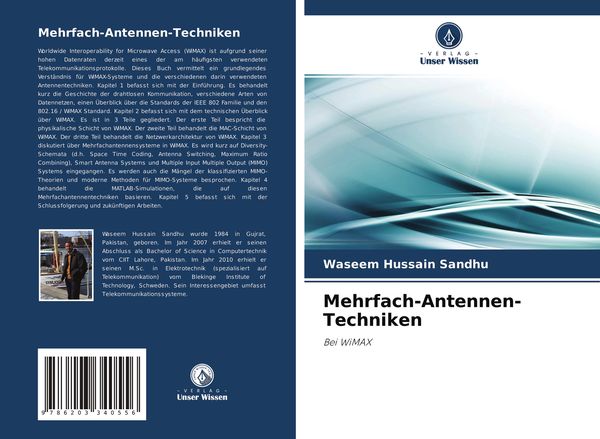 Mehrfach-Antennen-Techniken, Taschenbuch von Waseem Hussain Sandhu, Verlag Unser Wissen, 9786203340556