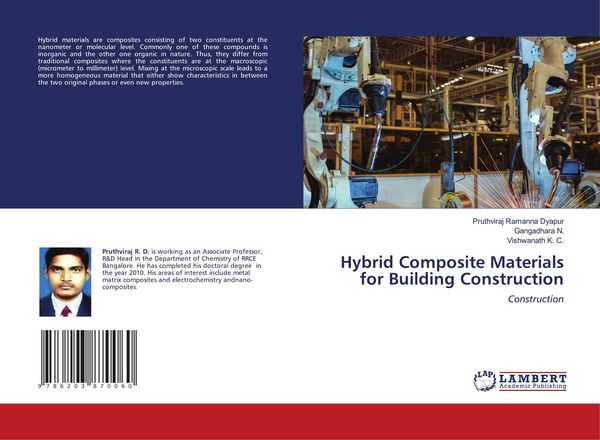 Produktbild: Hybrid Composite Materials for Building Construction