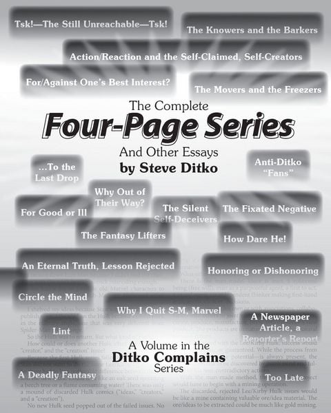 Produktbild: The Complete Four-Page Series And Other Essays