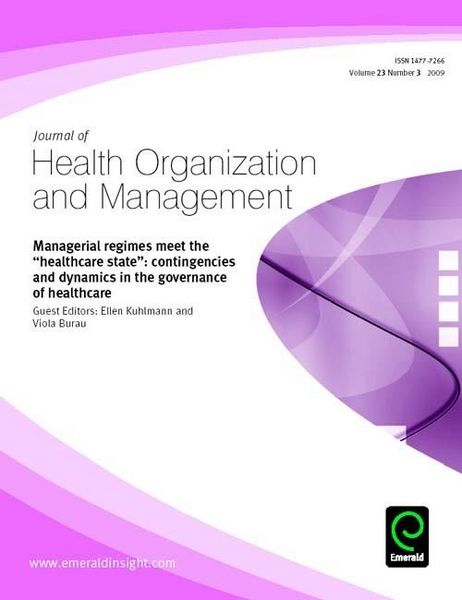 Produktbild: Managerial regimes meet the 'healthcare state'
