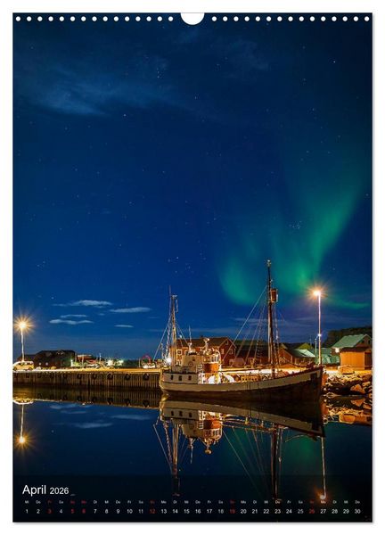 Produktbild: Mystische Lofoten (Wandkalender 2026 DIN A3 hoch), CALVENDO Monatskalender