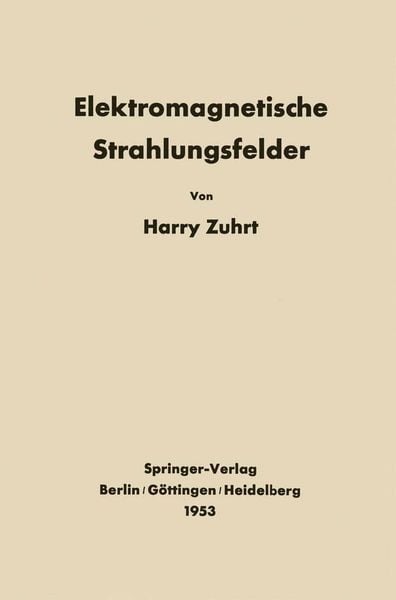 Produktbild: Elektromagnetische Strahlungsfelder