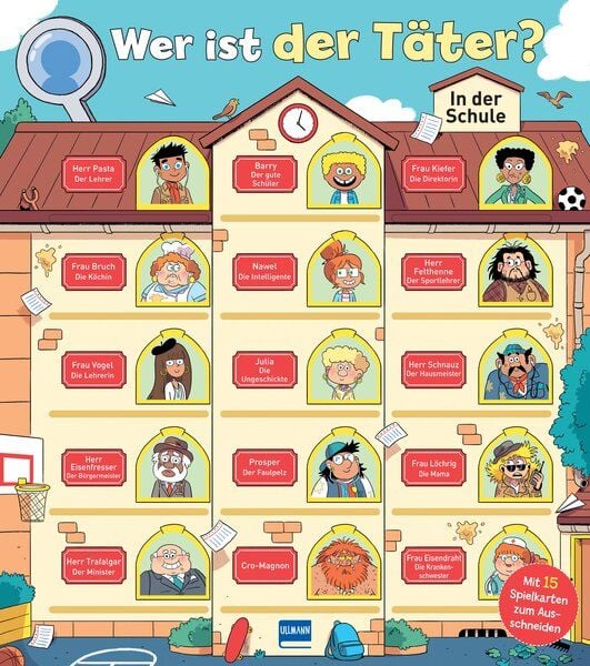 Wer ist der Täter? In der Schule, Taschenbuch von Pascal Prévot, Ullmann Medien, 9783741527661