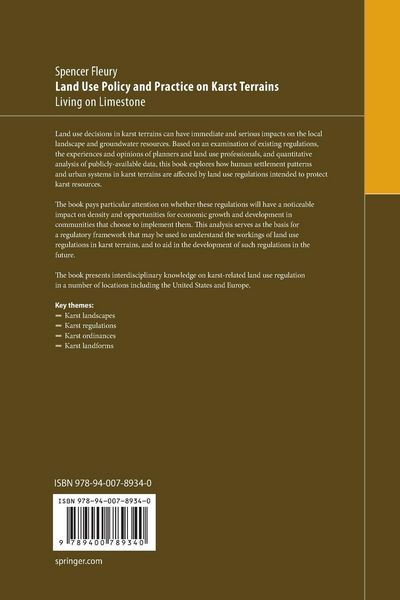 Produktbild: Land Use Policy and Practice on Karst Terrains