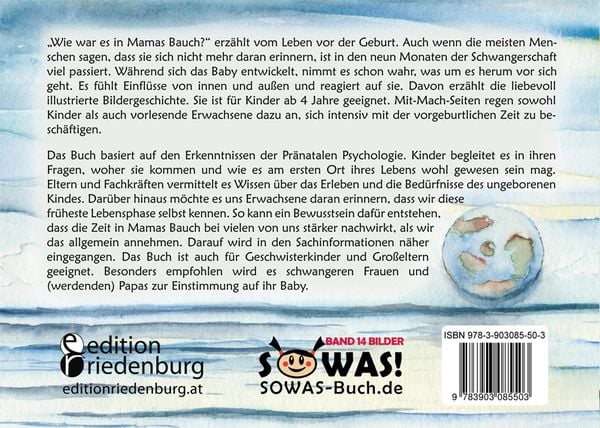 Produktbild: Wie war es in Mamas Bauch? Das Bilder-Erz&auml;hlbuch f&uuml;r alle kleinen und gro&szlig;en Leute, die auf Zeitreise gehen wollen