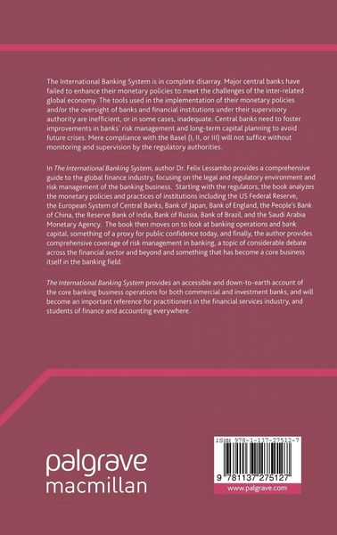 Produktbild: The International Banking System
