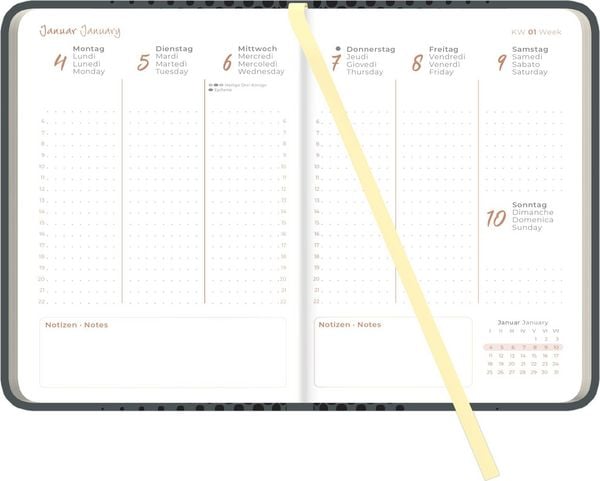 Produktbild: Lady Journal Deluxe Anthrazit 2027
