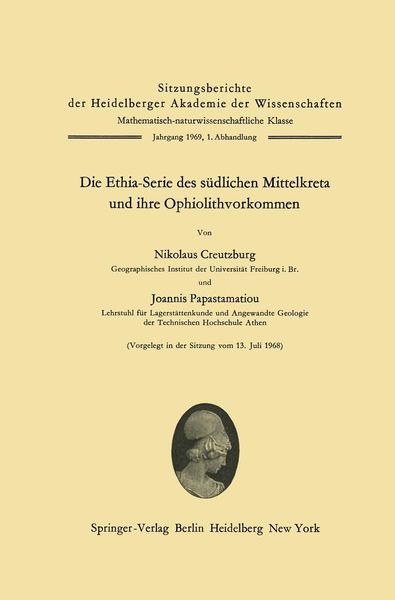 Produktbild: Die Ethia-Serie des s&uuml;dlichen Mittelkreta und ihre Ophiolithvorkommen