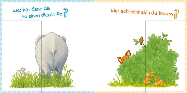 Produktbild: Halloo! Welchem Tier geh&ouml;rt der Popo hier?