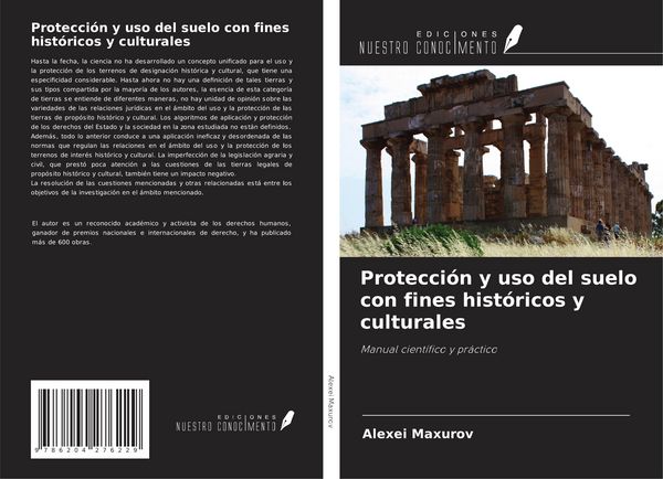 Produktbild: Protecci&oacute;n y uso del suelo con fines hist&oacute;ricos y culturales