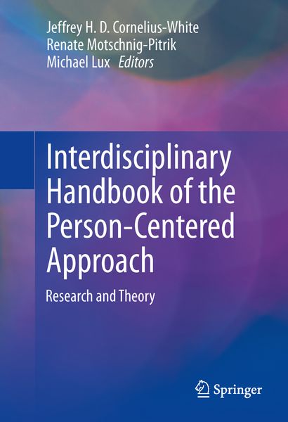 Produktbild: Interdisciplinary Handbook of the Person-Centered Approach