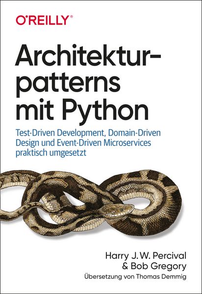 Produktbild: Architekturpatterns mit Python