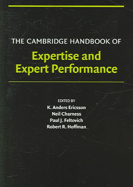 Produktbild: The Cambridge Handbook of Expertise and Expert Performance