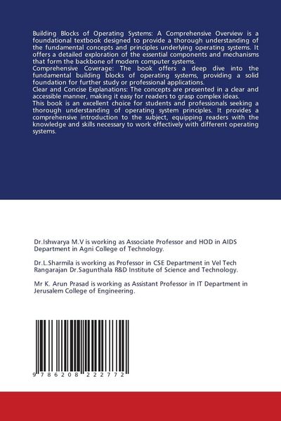 Produktbild: Building Blocks Of Operating Systems: a Comprehensive Overview