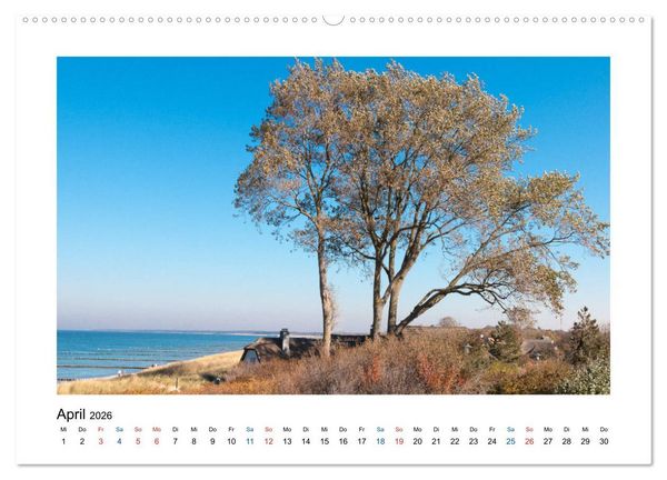 Produktbild: Mehr vom Meer: Sehnsuchtskalender f&uuml;r Ostseeliebhaber (hochwertiger Premium Wandkalender 2026 DIN A2 quer), Kunstdruck in Hochglanz