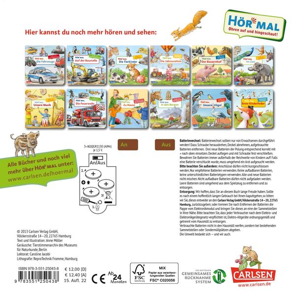 Im Wald / Hör mal Bd.9