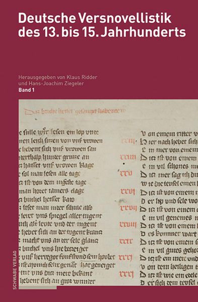 Produktbild: Deutsche Versnovellistik des 13. bis 15. Jahrhunderts