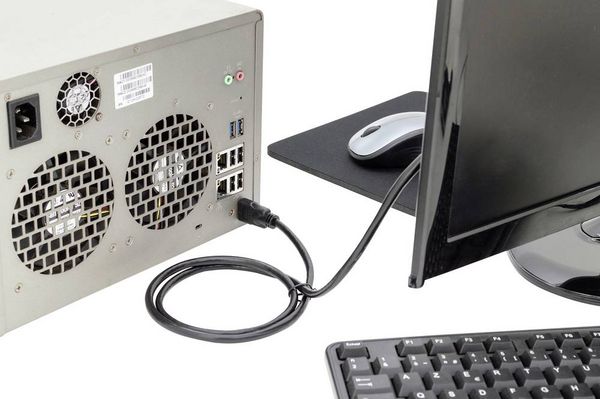 Produktbild: Digitus HDMI Anschlusskabel HDMI-A Stecker, HDMI-A Stecker 2.00 m Schwarz DB-330123-020-S 4K UHD, Audio Return Channel HDMI-Kabel