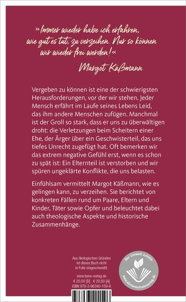 Produktbild: Vergebung  Die befreiende Kraft des Neuanfangs