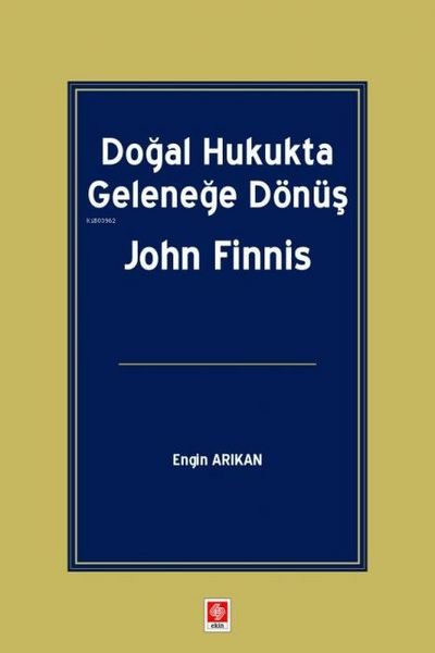 Produktbild: Dogal Hukukta Gelenege D&ouml;n&uuml;s John Finnis