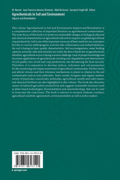 Produktbild: Agrochemicals in Soil and Environment