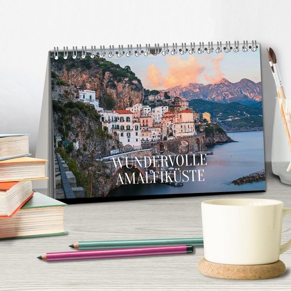 Produktbild: Wundervolle Amalfik&uuml;ste (Tischkalender 2027 DIN A5 quer), CALVENDO Monatskalender