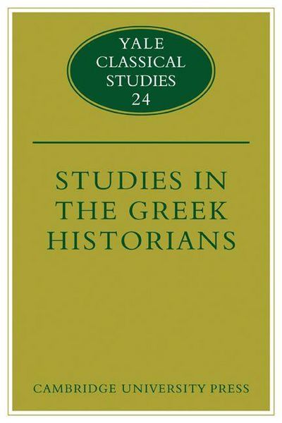 Produktbild: Studies in the Greek Historians