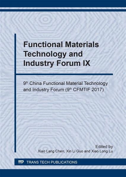 Produktbild: Functional Materials Technology and Industry Forum IX