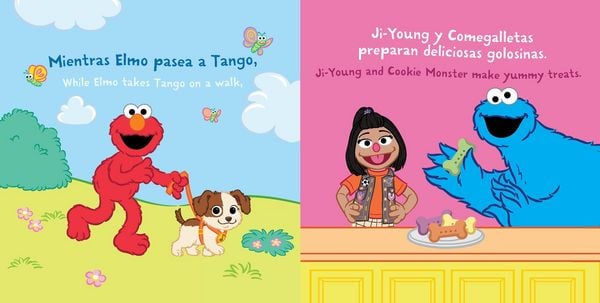 Produktbild: Indestructibles: Sesame Street: Bilingual English/Spanish Elmo dice: &iexcl;Sorpresa! / Elmo Says Surprise!