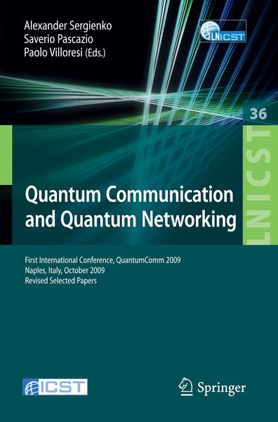 Produktbild: Quantum Communication and Quantum Networking