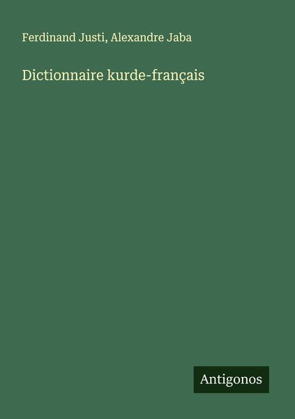 Produktbild: Dictionnaire kurde-fran&ccedil;ais
