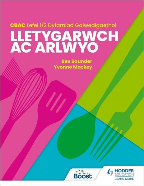 Produktbild: WJEC Level 1/2 Vocational Award in Hospitality and Catering Welsh Language Edition