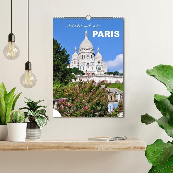 Produktbild: Erlebe mit mir Paris (Wandkalender 2026 DIN A3 hoch), CALVENDO Monatskalender