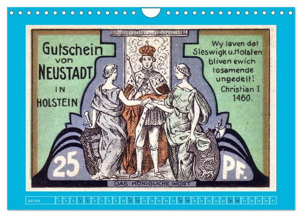 Produktbild: Gru&szlig; aus Neustadt in Holstein (Wandkalender 2026 DIN A4 quer), CALVENDO Monatskalender