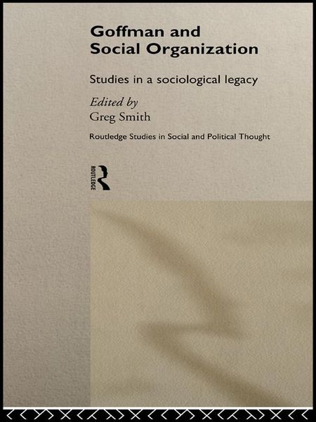 Produktbild: Goffman and Social Organization