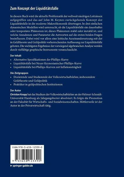Produktbild: Zum Konzept der Liquidit&auml;tsfalle