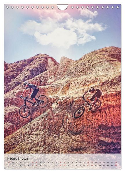 Produktbild: Mountainbike - einfach Spa&szlig; (Wandkalender 2026 DIN A4 hoch), CALVENDO Monatskalender