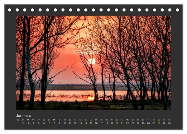 Produktbild: Poesie der Natur (Tischkalender 2026 DIN A5 quer), CALVENDO Monatskalender