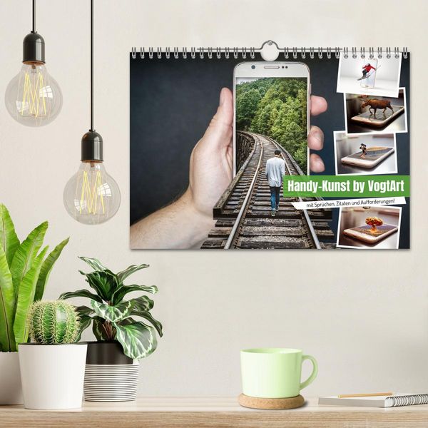 Produktbild: Handy-Kunst by VogtArt (Wandkalender 2026 DIN A4 quer), CALVENDO Monatskalender