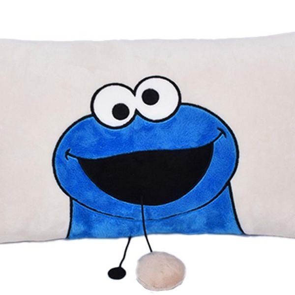 Produktbild: Kr&uuml;melmonster Kissen rechteckig, 43 x 25 cm