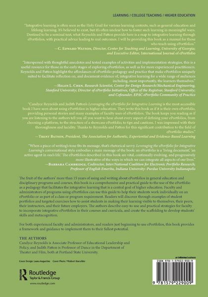 Produktbild: Leveraging the ePortfolio for Integrative Learning